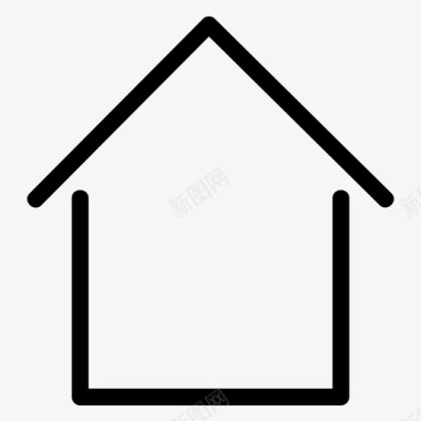 家教堂房子图标图标