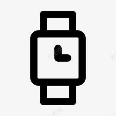 智能手表电子产品小工具图标图标