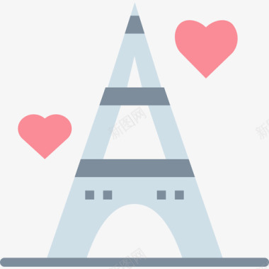 巴黎蜜月公寓图标图标