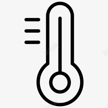 温度计智能农场温度图标图标