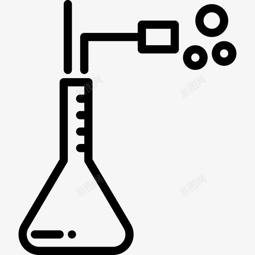 化学能源生态学线性图标svg_新图网 https://ixintu.com 化学 生态学 线性 能源