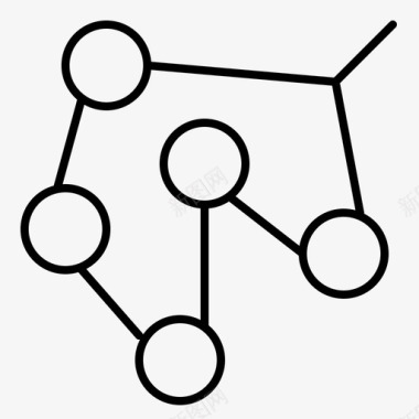 天文学星座科学图标图标