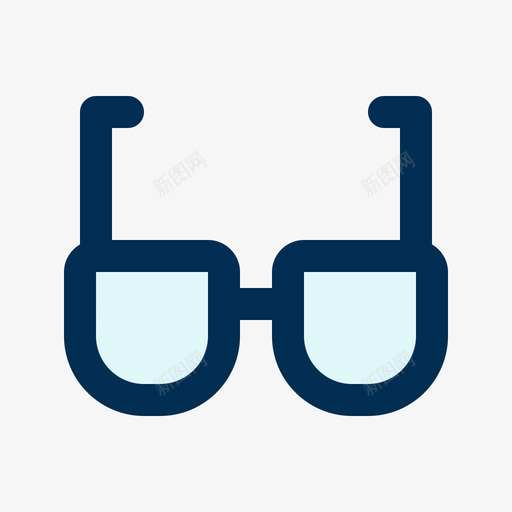眼镜附件12线性颜色图标svg_新图网 https://ixintu.com 眼镜 线性 附件 颜色