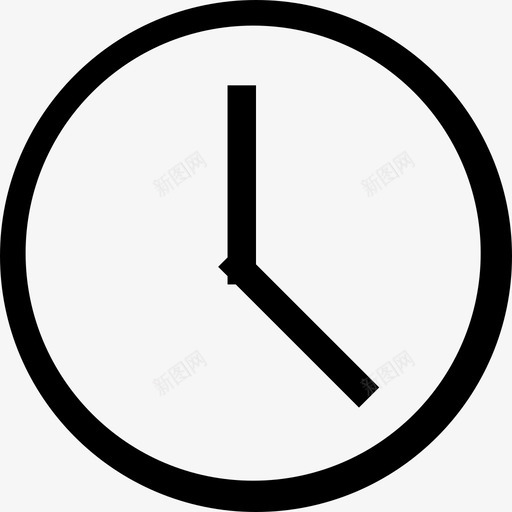 时间svg_新图网 https://ixintu.com 时间 time