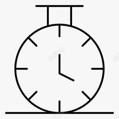 运动秒表时间图标图标