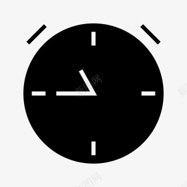 时钟闹钟家具图标图标