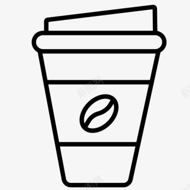 咖啡外卖咖啡咖啡杯图标图标