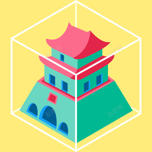 城市生活-02svg_新图网 https://ixintu.com 城市生活-02