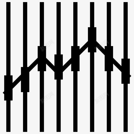 指示器条形图美元图标svg_新图网 https://ixintu.com 字形 投资 指示器 条形图 美元 股票投资