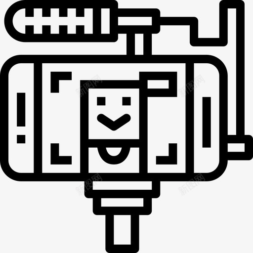 直播广播电台有线电视图标svg_新图网 https://ixintu.com 广播电台 有线电视 直播