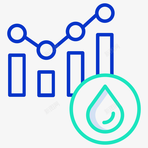 分析水10轮廓颜色图标svg_新图网 https://ixintu.com 分析 轮廓 颜色