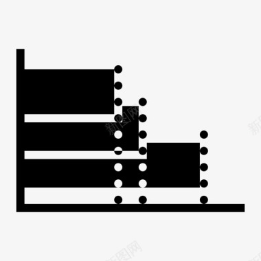 图表条形图数学图标图标