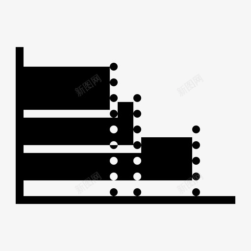 图表条形图数学图标svg_新图网 https://ixintu.com 图表 数学 数学和几何图形 条形图