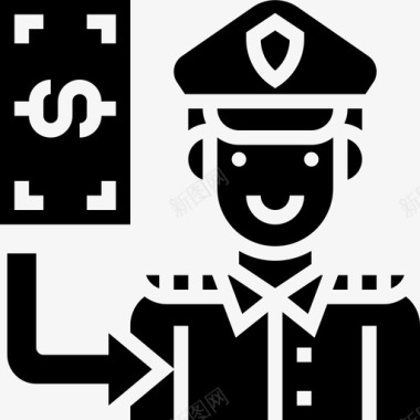 警官腐败分子2雕文图标图标