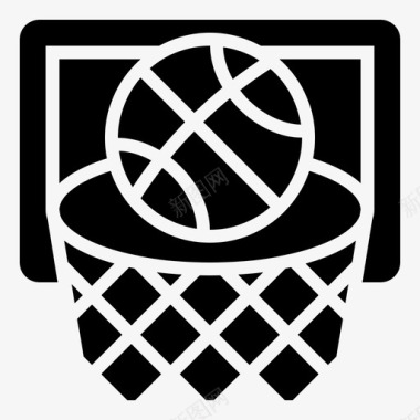 篮球篮板得分图标图标