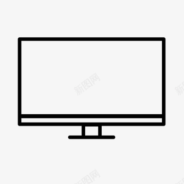 电脑屏幕数码显示器图标图标