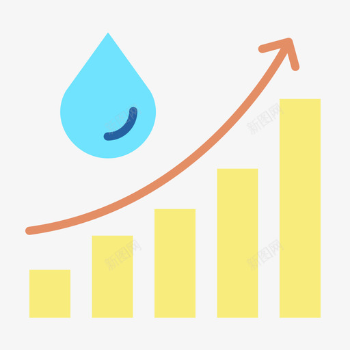 分析水12平坦图标svg_新图网 https://ixintu.com 分析 平坦