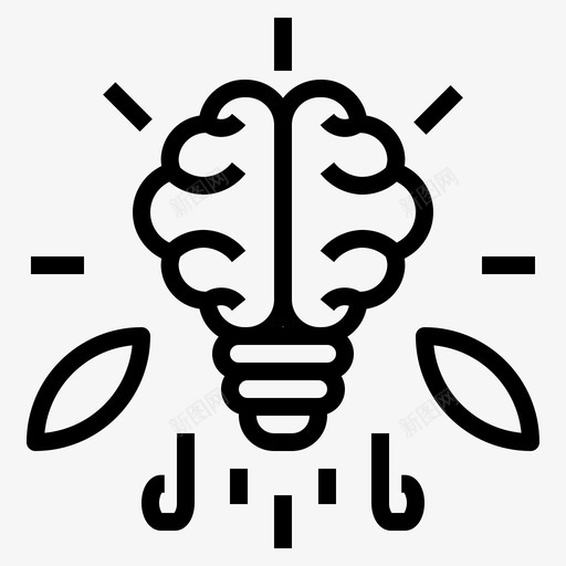 心理大脑小脑图标svg_新图网 https://ixintu.com 大脑 头脑 小脑 心理 能量