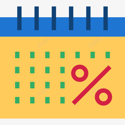 日历贷款4单位图标svg_新图网 https://ixintu.com 单位 日历 贷款4
