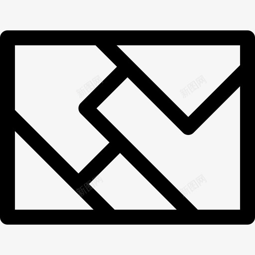 地图高速公路直线图标svg_新图网 https://ixintu.com 地图 直线 高速公路