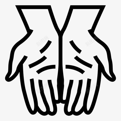 手伊斯兰祈祷图标svg_新图网 https://ixintu.com 伊斯兰 宗教 沙拉 祈祷