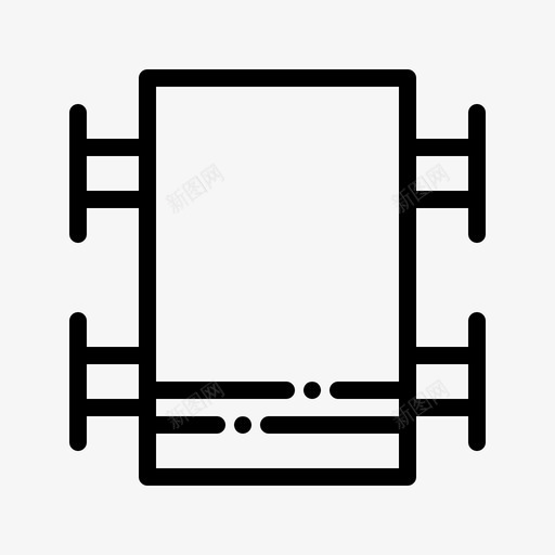 机架浴室51线性图标svg_新图网 https://ixintu.com 机架 浴室 线性