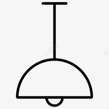 吸顶灯家具图标图标