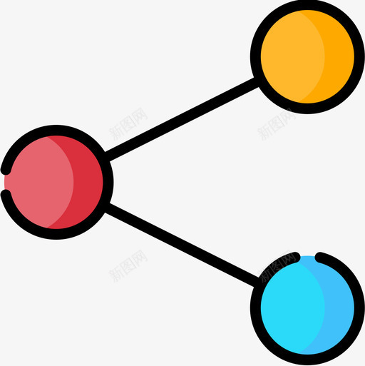 共享媒体技术26线性颜色图标svg_新图网 https://ixintu.com 共享 媒体技术26 线性颜色