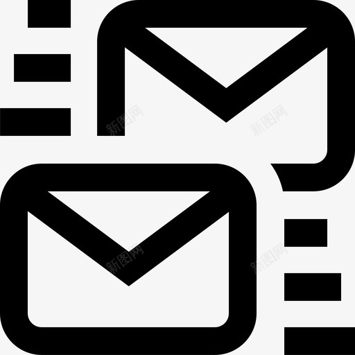 邮件营销增长18提纲图标svg_新图网 https://ixintu.com 提纲 营销增长18 邮件
