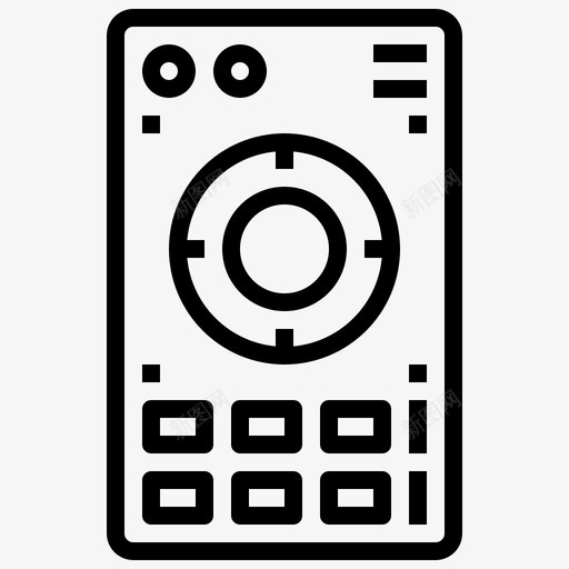 混音器电子设备启动板图标svg_新图网 https://ixintu.com 启动 多媒体 混音 电子设备 选项 音乐
