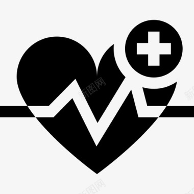 心率医疗服务7已填充图标图标