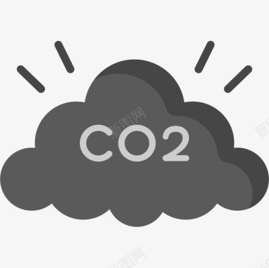 二氧化碳可再生能源1持平图标图标