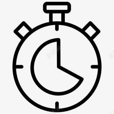 定时器时钟性能图标图标