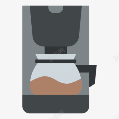咖啡机家用电器20平板图标图标