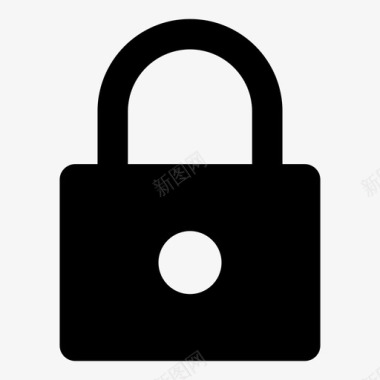 锁定密钥密码图标图标