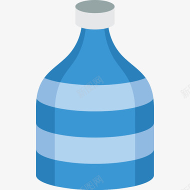罐容器3扁平图标图标