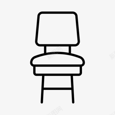椅子装饰家居图标图标