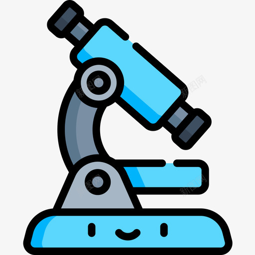显微镜实验室21线性颜色图标svg_新图网 https://ixintu.com 实验室21 显微镜 线性颜色