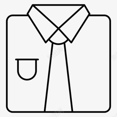 衬衫衣服裙子图标图标