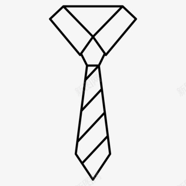 采购产品领带衣服领带图标图标
