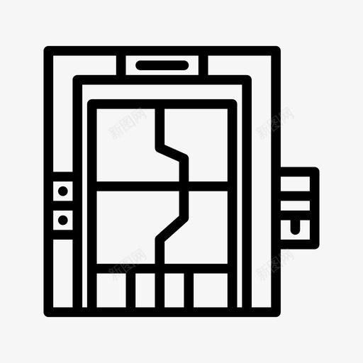 门143空间直线图标svg_新图网 https://ixintu.com 直线 空间