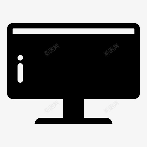显示器平板液晶显示器图标svg_新图网 https://ixintu.com 屏幕 平板 显示器 液晶 液晶显示 电脑 零件