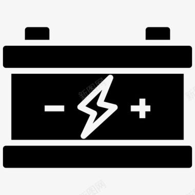 汽车动力电池汽车电池电池状态图标图标