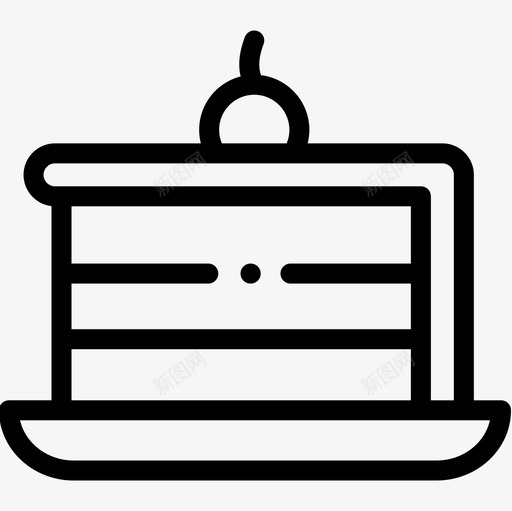 蛋糕面包店93直纹图标svg_新图网 https://ixintu.com 直纹 蛋糕 面包店93