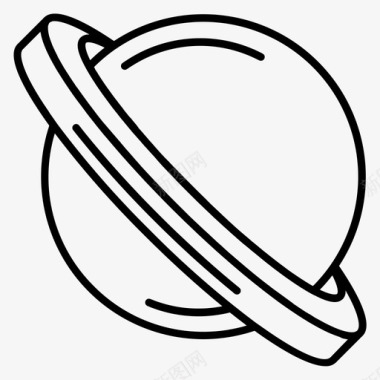 星球互联网在线营销图标图标
