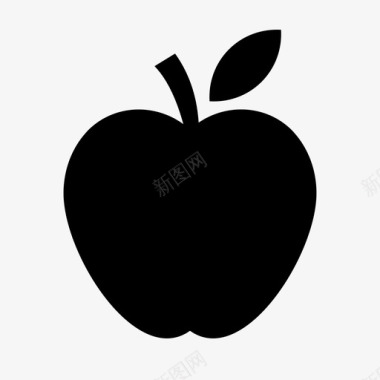 苹果减肥吃图标图标