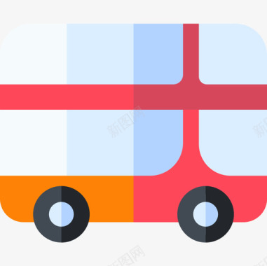 旅游车辆和运输7扁平图标图标