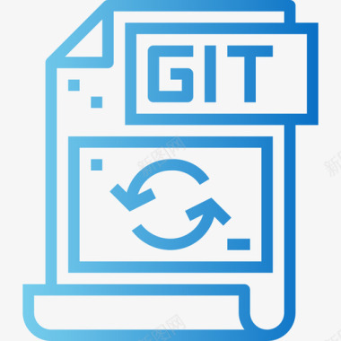 Git文件和文档46渐变图标图标
