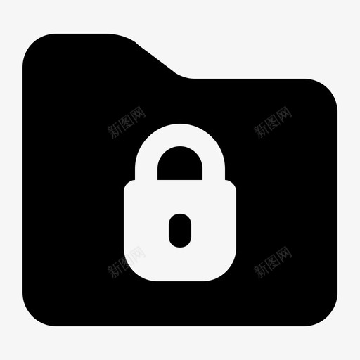 安全文件夹文档文件图标svg_新图网 https://ixintu.com 存储 安全 文件 文件夹 文档 标志 标志符 符号