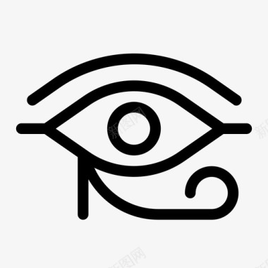 拉之眼拉眼埃及人图标图标